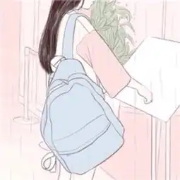 动漫背影女生头像闺蜜
