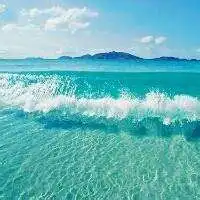 微信蓝天大海风景头像