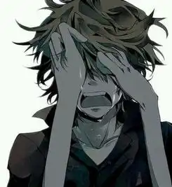 哭泣的男人动漫头像
