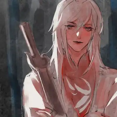 高冷男生头像