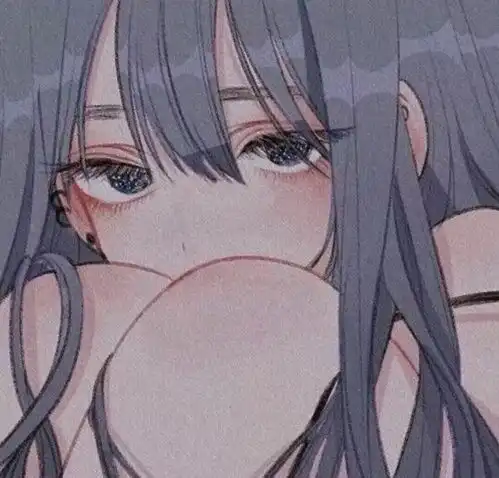 女生黑暗动漫头像图片动