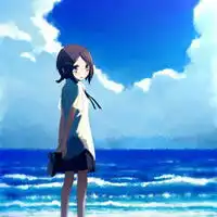 女生唯美qq头像在天堂和我见面的女人