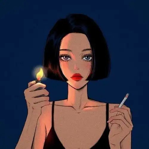 动漫霸气头像情侣头像女