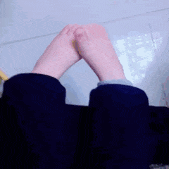 可爱的动态表情包小孩抖