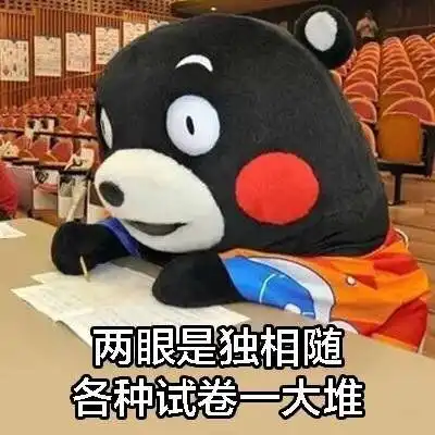 今夜星光闪闪,我爱考试的心满满