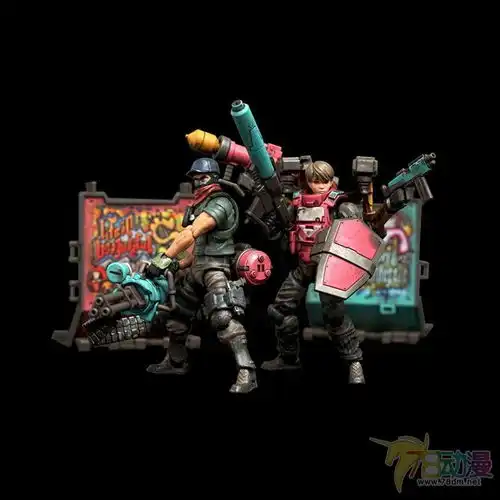 酸雨战争118配件系列纵情狂欢霓虹武器包