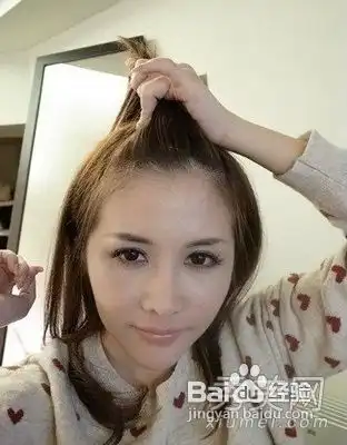 跟达人学扎蓬松高刘海,清爽活力