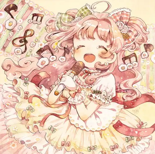小萝莉和大世界来自插画师