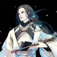 动漫古装男生头像动漫古装长发吹笛子男生头像