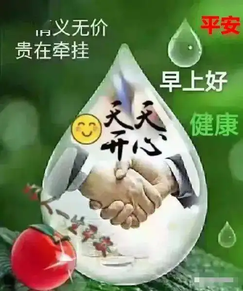 早上好表情包,处暑问候,温馨祝福送不停,祝你平安快乐自然规律