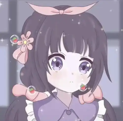 好看动漫女生头像文案