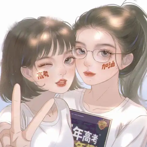 ins手绘女头