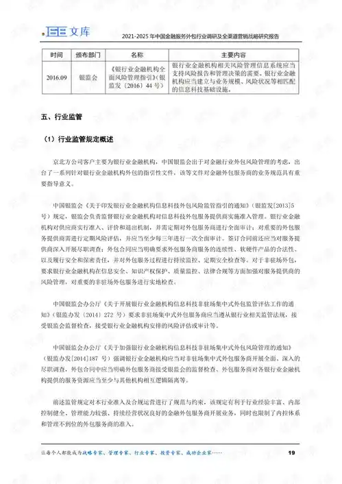20212025年中国金融服务外包行业调研及全渠道营销战略研究报告.pdf