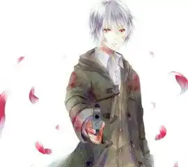 求银发红瞳的动漫男生