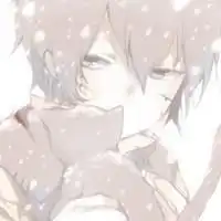 抱着猫的男生头像漫画微信头像图片大全