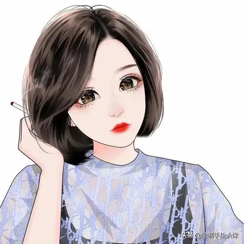 短发头像动漫