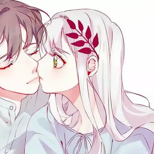 情侣头像动漫特别明显女
