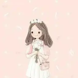 动漫女头像清新简约张婉