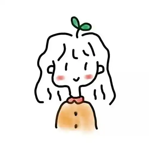 动漫女头像清新简约简约