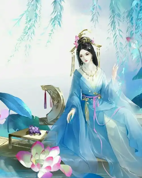 古风女生头像我见青山多妩媚,料青山见我应如是