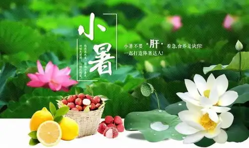 小暑节气祝福语适合小暑发朋友圈的暖心句子