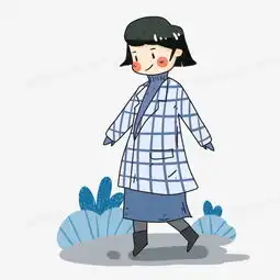 穿呢子大衣的时尚少女png图片素材免费下载psd格式熊猫办公