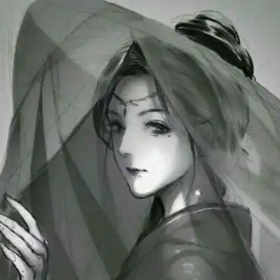 古风黑白女生头像姑娘可是有意女生头像我要个性网