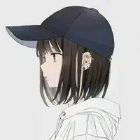 卡通头像女生高冷短发2020最新版本