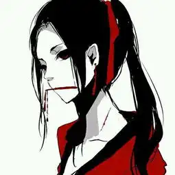 黑白漫画头像女高冷动漫