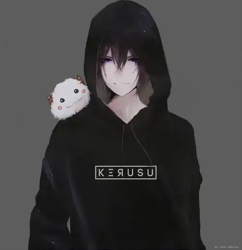 画师aoiogata黑暗少年