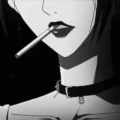 头像女黑白漫画高冷