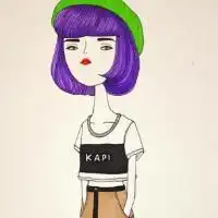 短发动漫女头像套图