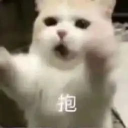 表情包露出渴望的眼神
