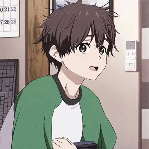动漫男生头像志同道合的人才能看懂同一片风景