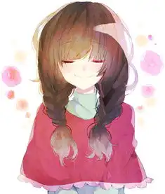 letitbep站二次元少女头像透明感