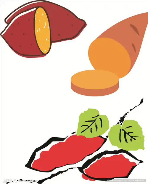 卡通红薯设计图卡通设计