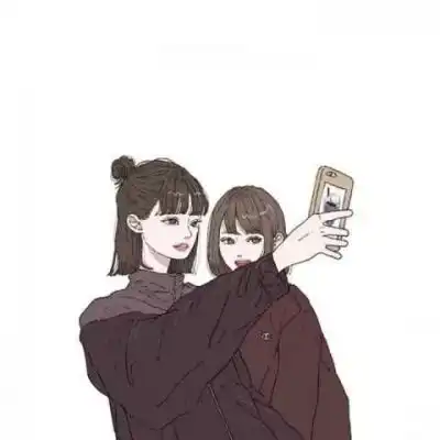 黑白漫画头像女高冷动漫