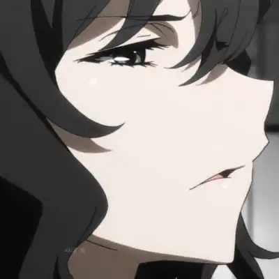 黑白漫画头像女高冷动漫