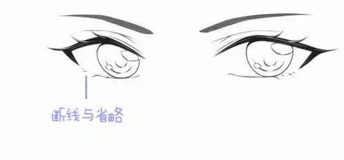 日系眼睛怎么画画漫画人物的眼睛画法