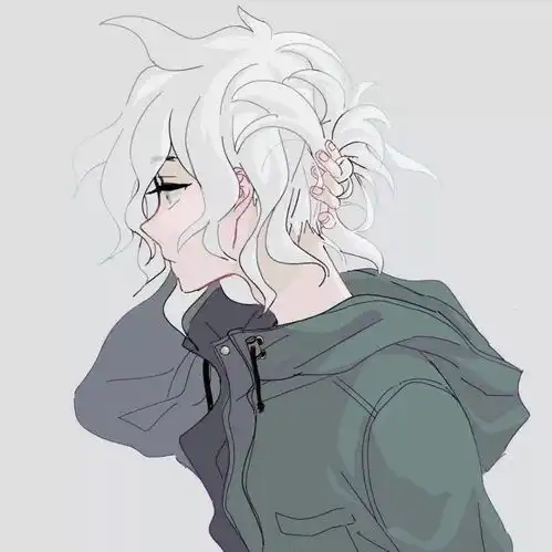男生头像下半身白色衣服