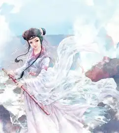 求手绘古装清冷女子图