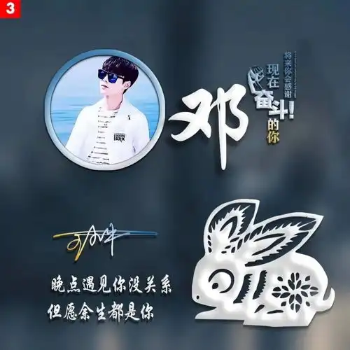 用你之名,设计微信头像姓氏签名头像,快来看看有你的吗