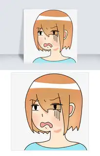 黄头发女孩表情伤心插画图片素材psb格式下载动漫人物大全