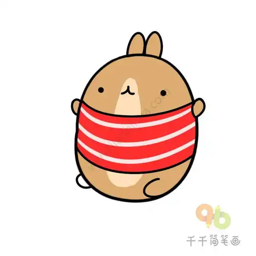 团子表情包简笔画主人