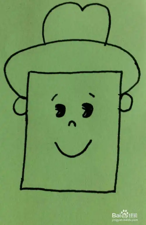 萌萌哒简笔画小男孩